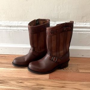 Frye Americana Engineer Short Boot Booties 9
